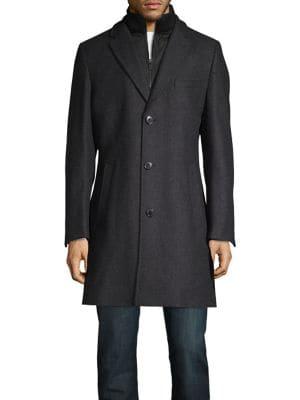 Hugo Boss Milogan Herringbone Coat