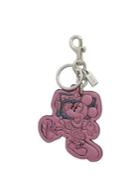 Disney X Coach Boxed Minnie Mouse Boombox Leather Bag Charm