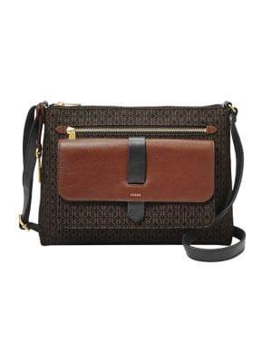 Fossil Kinley Jacquard Crossbody Bag