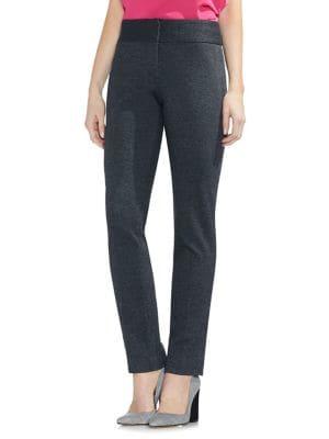 Vince Camuto Petite Melange Herringbone Trousers