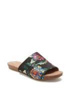 Me Too Nella Floral Satin Slides
