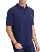 Polo Big And Tall Classic-fit Solid Cotton Polo
