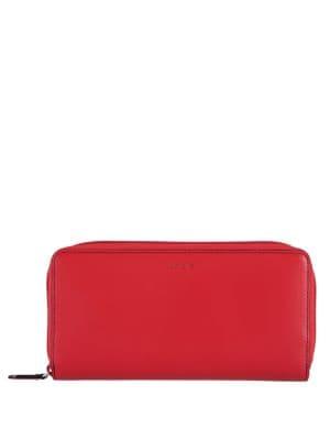 Lodis Rfid Perla Leather Zip-around Wallet