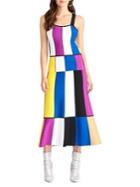 Rachel Roy Colorblock Midi Dress