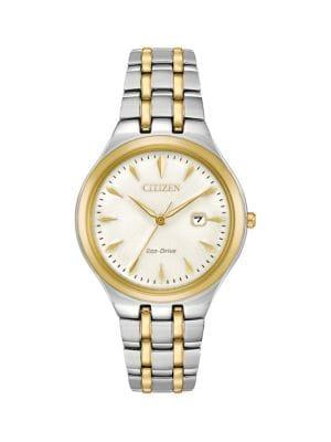 Citizen Corso Eco-drive Two-tone Stainless Steel Watch