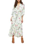 Miss Selfridge Kimono Twist Floral Maxi Dress