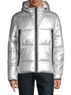 Michael Kors Faux Fur-lined Hooded Puffer Jacket