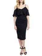 Rachel Rachel Roy Mia Lace Cold-shoulder Dress