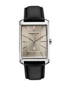 Kenneth Cole Mens Analog Leather Watch