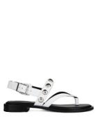 Kenneth Cole New York Tama Stud Slingback Leather Sandals