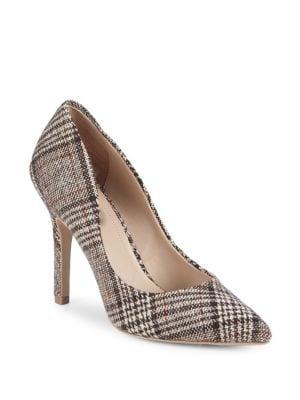 Charles By Charles David Maxx Plaid Point Toe Pumps