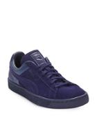 Puma Suede Classic Casual Embossed Lace-up Sneakers