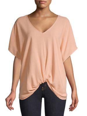 Hiatus Knot-front Tee
