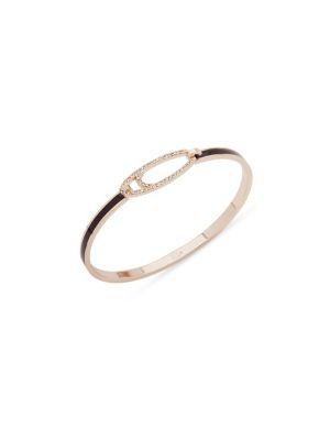 Ralph Lauren Goldtone And Epoxy Stone Enamel Bangle Bracelet