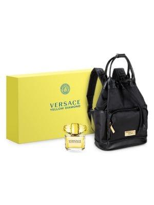 Versace Yellow Diamond 2-piece Eau De Toilette & Backpack Set - $125 Value