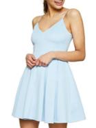 Miss Selfridge Scuba Fit-and-flare Mini Dress