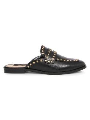 Steve Madden Steven Studded Leather Mules