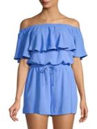 Vero Moda Annie Off-the-shoulder Playsuit