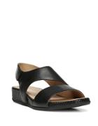Naturalizer Yessica Leather Wedge Sandals