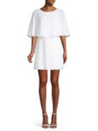Bcbgmaxazria Jamey Short Cape-sleeve Dress