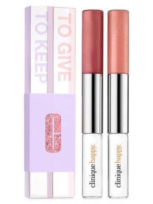 Clinique To Keep, To Give 2-piece Rollerball & Lip Gloss Set - $42 Value