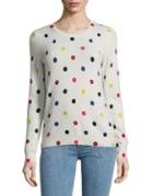 Lord & Taylor Petite Dotted Cashmere Sweater