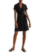 Mango Bow Short-sleeve Dress