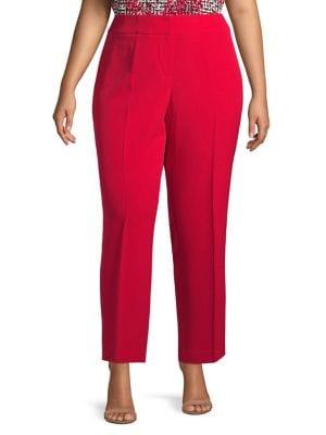 Kasper Plus Ankle Pants