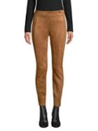 T Tahari Faux-suede Leggings