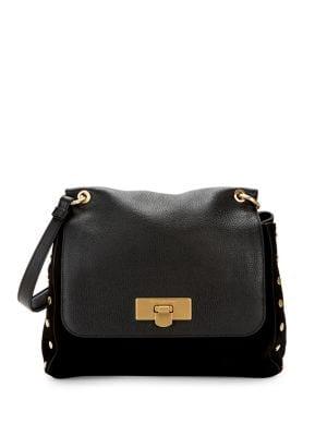 Donna Karan Medium Bay Leather Satchel