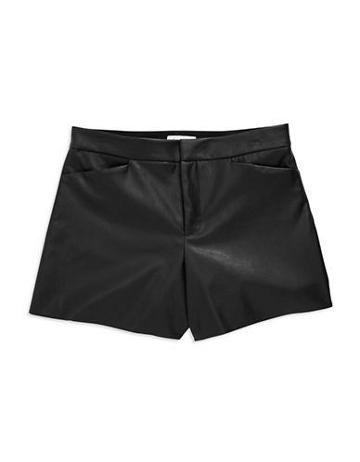 Calvin Klein Faux Leather Shorts