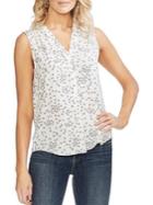 Vince Camuto Ethereal Dawn Ditsy Showers Top