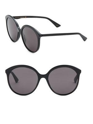 Gucci 59mm Round Sunglasses