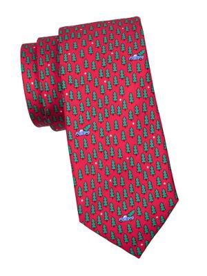 Tommy Hilfiger Graphic Silk Tie
