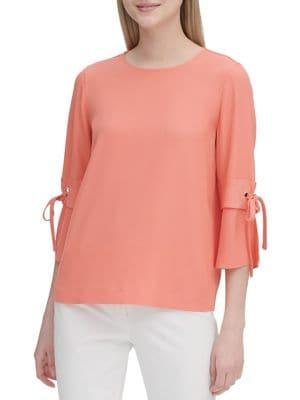 Calvin Klein Classic Three-quarter-sleeves Top