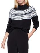 Bcbgeneration Striped Cotton-blend Sweater