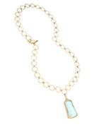 Lord Taylor Moonrise Blue Mother-of-pearl Adjustable Necklace