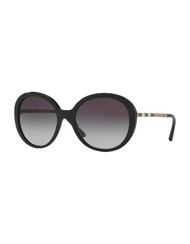 Burberry 57mm Round Sunglasses