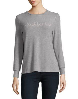 Design Lab Blind For Love Stitch Sweater
