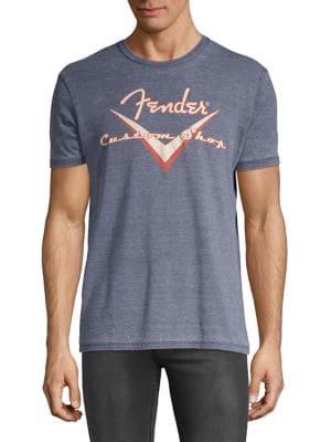 Lucky Brand Custom Fender Graphic Tee