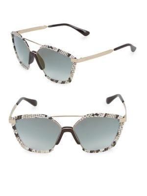 Jimmy Choo 61mm Aviator Sunglasses