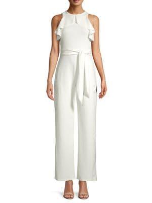 Quiz Sleeveless Belted Jumpsuit