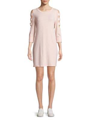 Design Lab Cutout Sweater Dress