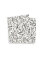 Lord Taylor Botanical-print Pocket Square