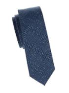Penguin Dez Textured Plaid Tie