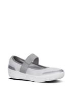 Fitflop Mary Jane Tm Uberknit Metallic Weave Sneakers