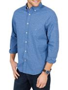 Nautica Tiny Plaid Classic-fit Button-down Shirt