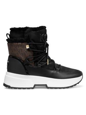 Michael Michael Kors Cassia Faux Fur-trim Booties