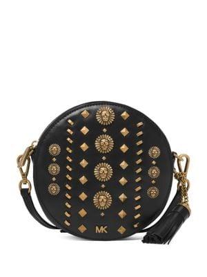 Michael Michael Kors Canteen Leather Circle Bag