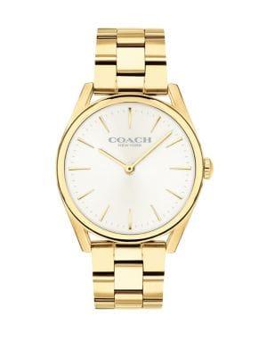 Coach Preston Analog Stainless Steel Bracelet Watch
